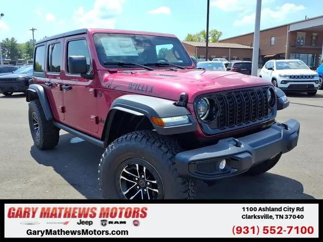 2026 Jeep Wrangler 4-Door Willys 4x4 for sale in Clarksville, TN