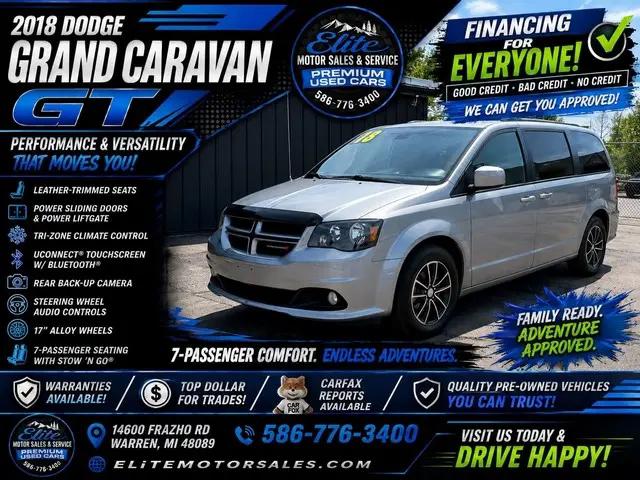 2018 Dodge Grand Caravan GT for sale in Warren, MI