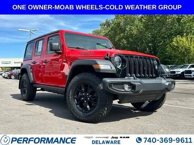 2023 Jeep Wrangler 4-Door Willys 4x4 for sale in Delaware, OH