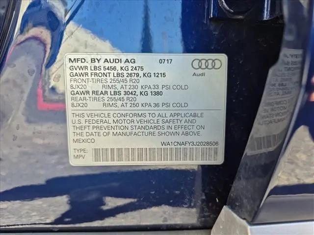 2018 Audi Q5 2.0T Premium