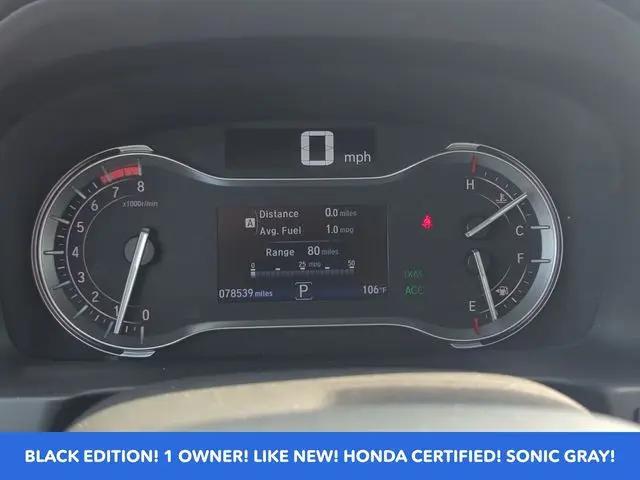 2022 Honda Ridgeline Black Edition