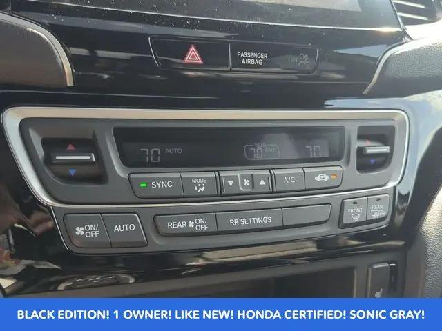 2022 Honda Ridgeline Black Edition