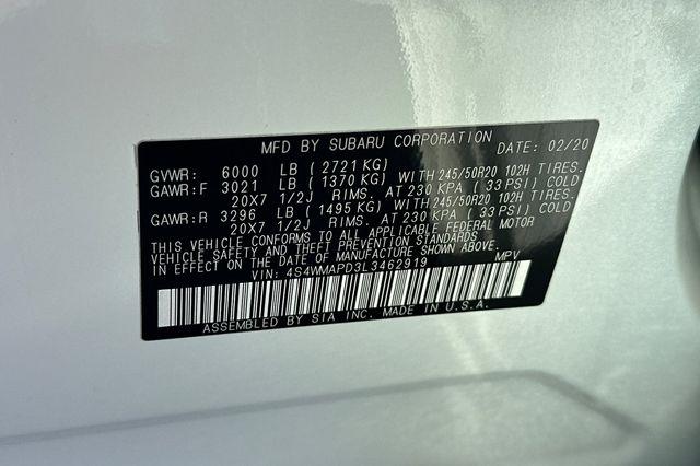 2020 Subaru Ascent Limited