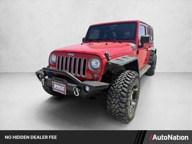 2018 Jeep Wrangler JK Unlimited Sahara 4x4 for sale in Burleson, TX