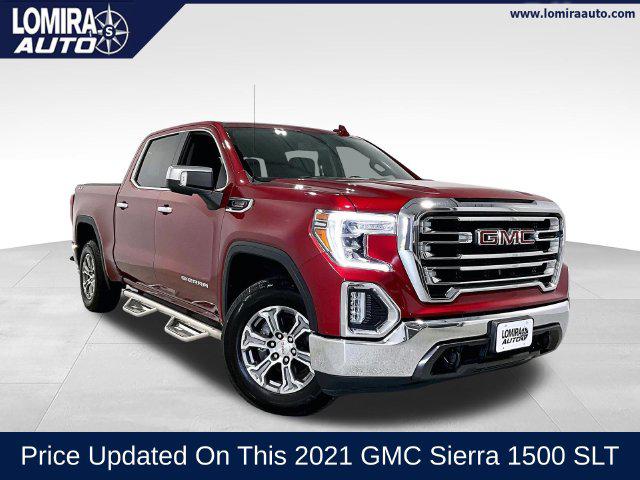 2021 GMC Sierra 1500 4WD Crew Cab Short Box SLT for sale in Lomira, WI