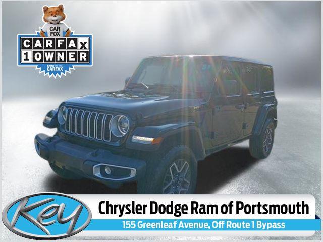 2025 Jeep Wrangler 4-Door Sahara 4x4 for sale in Portsmouth, NH