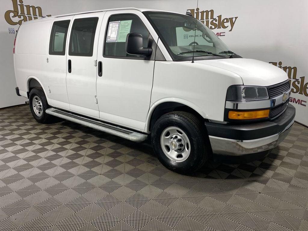 Summit White 2025 Chevrolet Express Cargo Van Rear-Wheel Drive Automatic