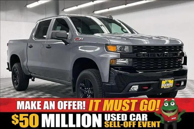 2021 Chevrolet Silverado 1500 4WD Crew Cab Short Bed Custom Trail Boss for sale in Herculaneum, MO