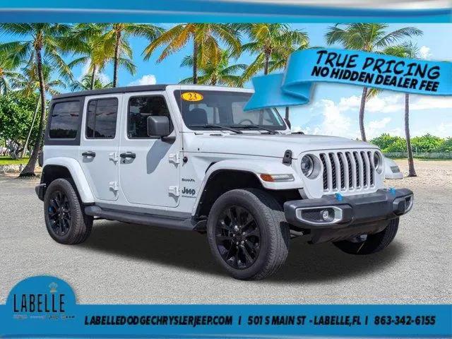 2023 Jeep Wrangler 4xe Sahara 4x4 for sale in LaBelle, FL