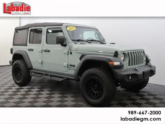 2023 Jeep Wrangler 4-Door Sport S 4x4 for sale in Bay City, MI