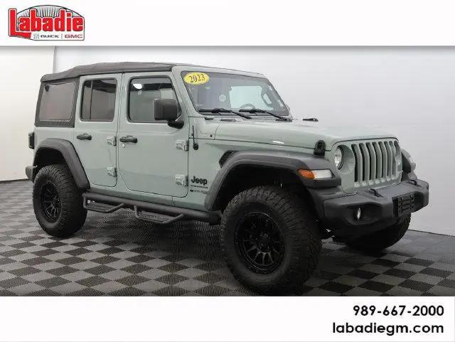 2023 Jeep Wrangler 4-Door Sport S 4x4 for sale in Bay City, MI