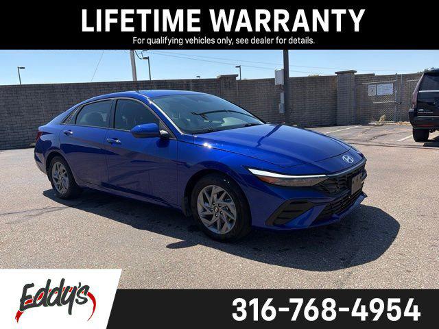 2025 Hyundai Elantra Hybrid Blue for sale in Wichita, KS