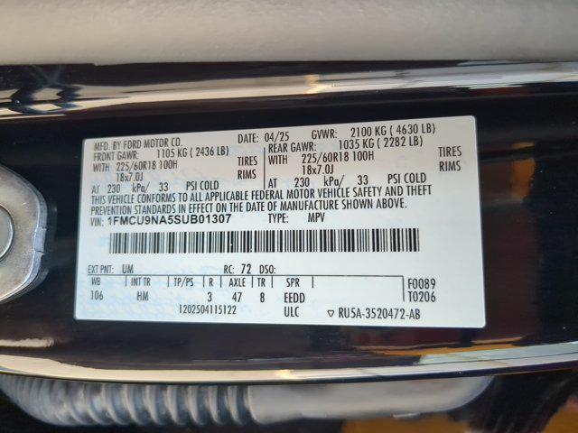 2025 Ford Escape ST-Line Select