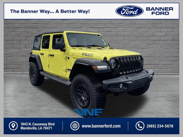 2023 Jeep Wrangler 4-Door Willys 4x4 for sale in Mandeville, LA