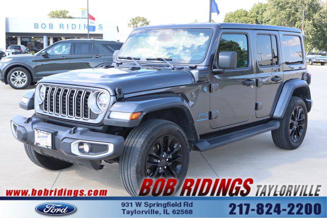 2025 Jeep Wrangler 4xe Sahara 4xe for sale in Taylorville, IL