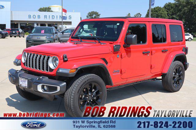 2025 Jeep Wrangler 4xe Sahara 4xe for sale in Taylorville, IL