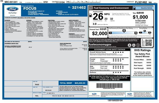 2015 Ford Focus Base