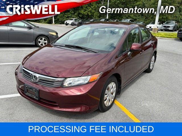 2012 Honda Civic LX 2012 Honda Civic LX