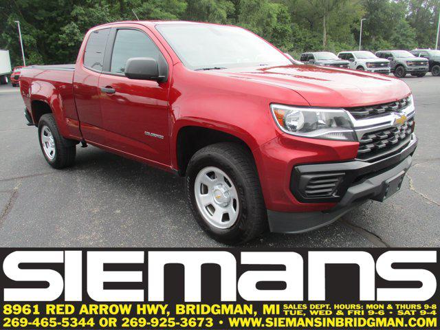 2021 Chevrolet Colorado 2WD Extended Cab Long Box WT for sale in Bridgman, MI