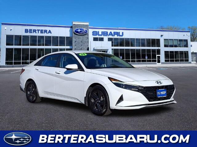 2023 Hyundai Elantra Hybrid Blue for sale in West Springfield, MA