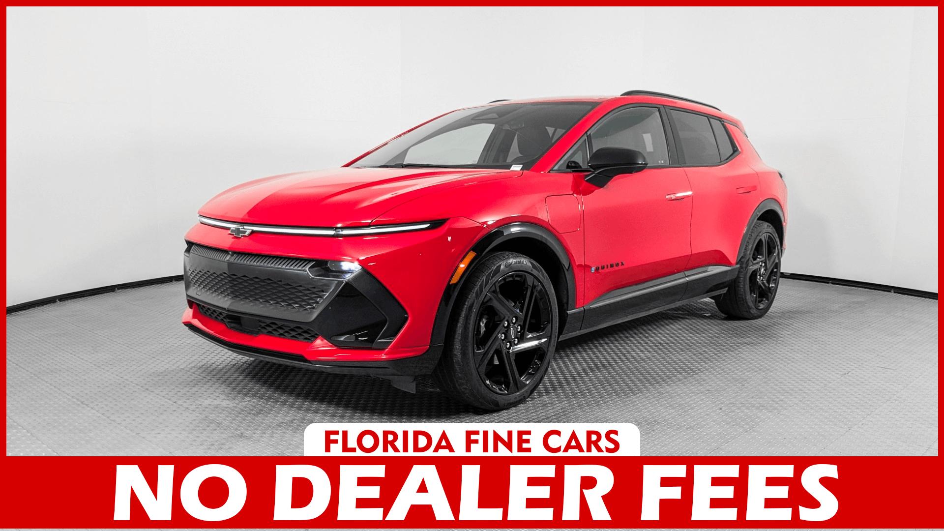 Red Hot 2024 Chevrolet Equinox EV SUV / Crossover Front-Wheel Drive Automatic