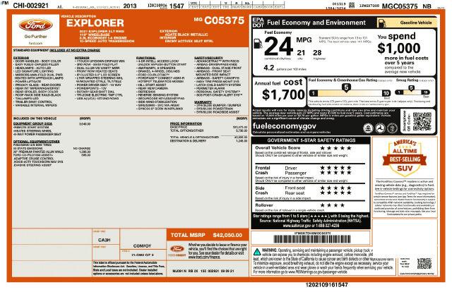 Used 2021 Ford Explorer XLT For Sale in Muscle Shoals, AL