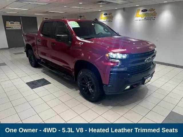 2020 Chevrolet Silverado 1500 4WD Crew Cab Short Bed LT Trail Boss for sale in Mount Vernon, IA