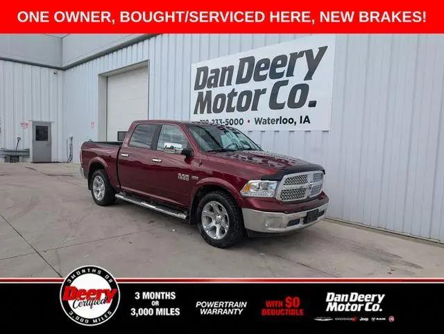 2017 Ram 1500 Laramie Crew Cab 4x4 5'7" Box for sale in Waterloo, IA
