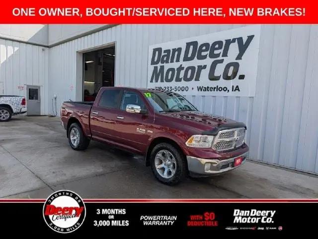 2017 Ram 1500 Laramie Crew Cab 4x4 57 Box for sale in Waterloo, IA