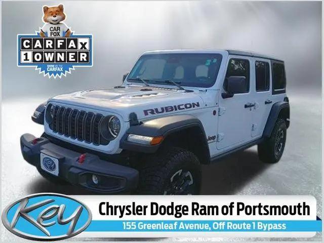 2025 Jeep Wrangler 4-Door Rubicon 4x4 for sale in Portsmouth, NH