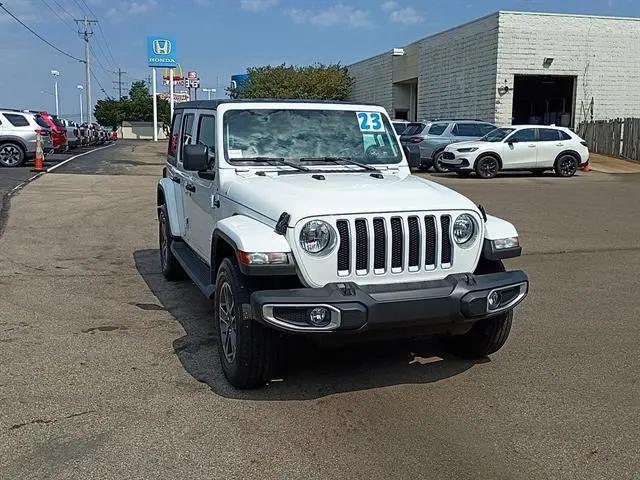 2023 Jeep Wrangler 4-Door Sahara 4x4 for sale in Tipp City, OH