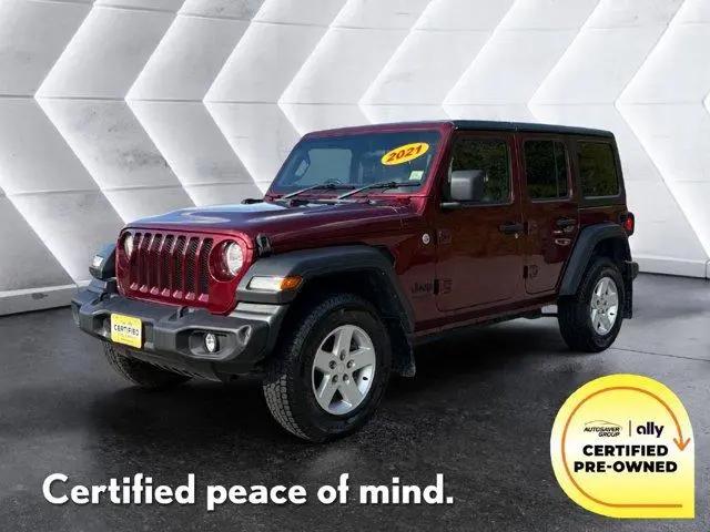 2021 Jeep Wrangler Sport RHD 4x4 for sale in St. Johnsbury, VT