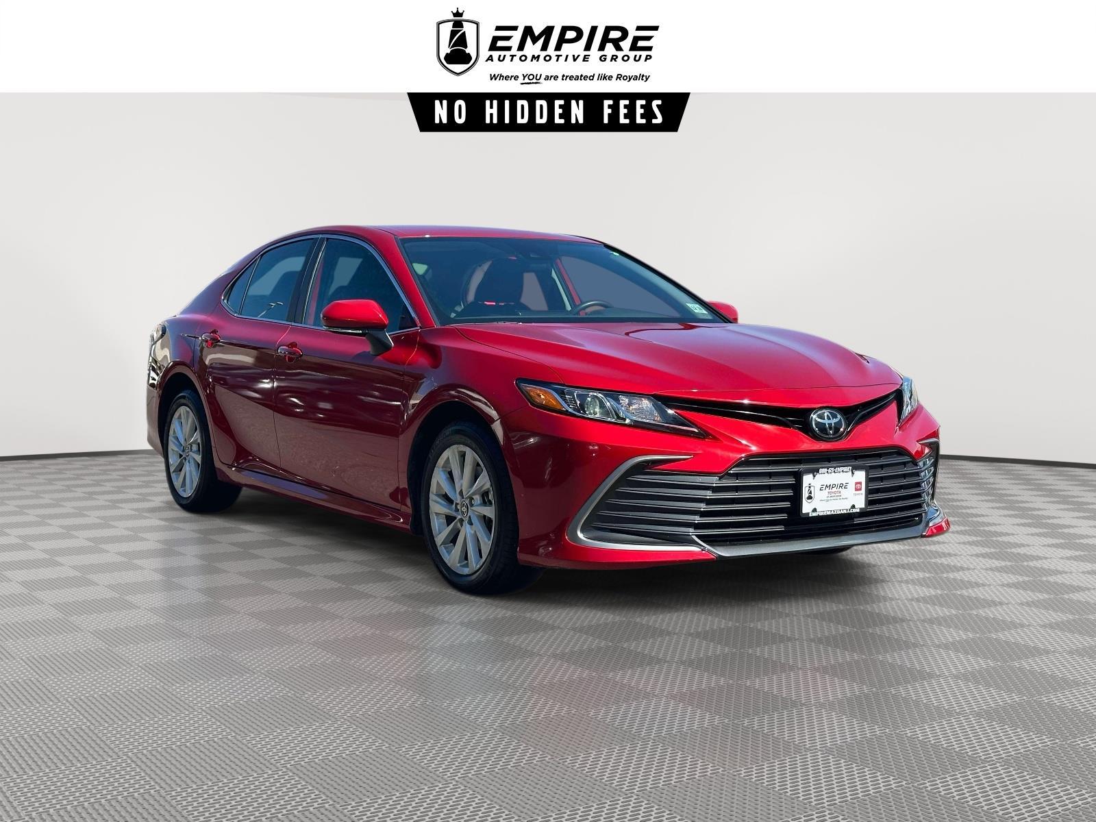 Supersonic Red 2024 Toyota Camry Sedan All-Wheel Drive Automatic