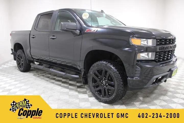 2021 Chevrolet Silverado 1500 4WD Crew Cab Short Bed Custom Trail Boss for sale in Louisville, NE