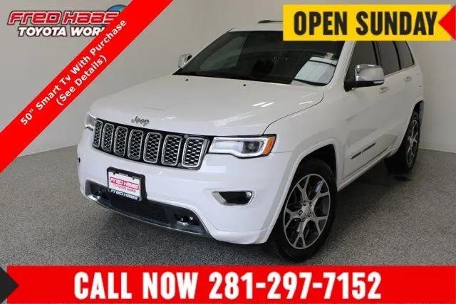 2019 Jeep Grand Cherokee Overland 4x2 for sale in Spring, TX