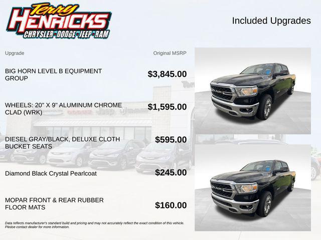 2023 Ram 1500 Big Horn Crew Cab 4x4 57 Box