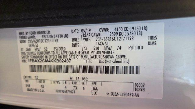 2019 Ford Transit XLT