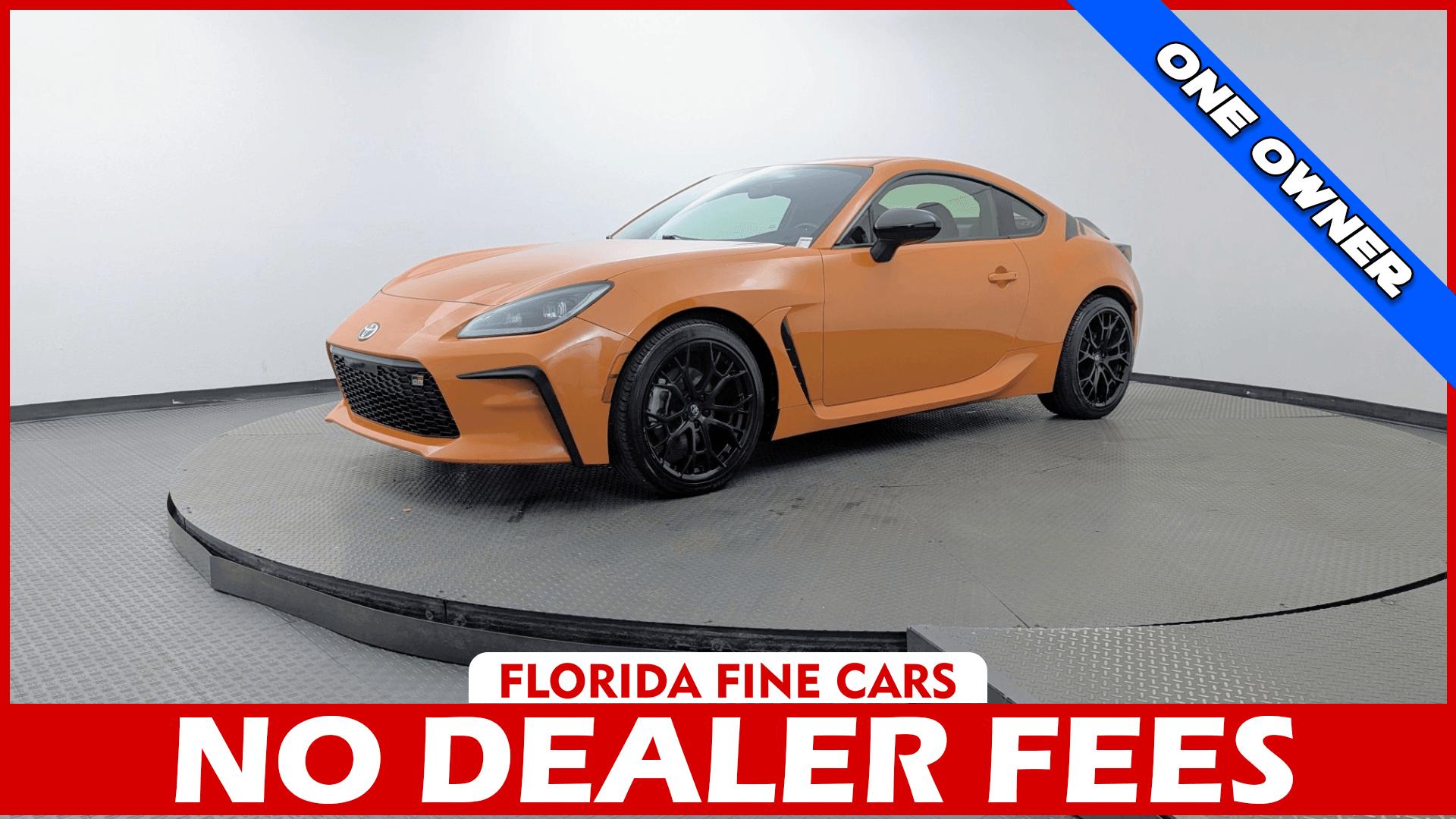 Orange 2023 Toyota GR86 Coupe Rear-Wheel Drive Automatic