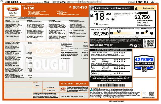 Used 2020 Ford F-150 LARIAT For Sale in Olive Branch, MS