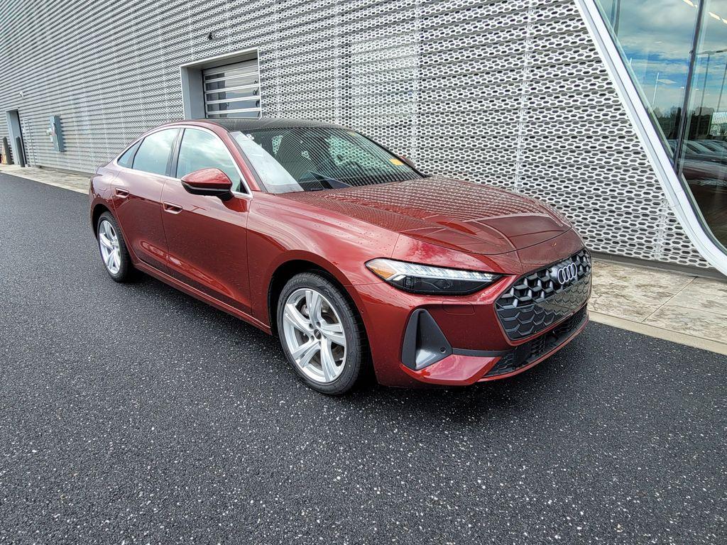 Grenadine Red Metallic 2025 Audi A5 Sedan All-Wheel Drive 7-Speed Automatic