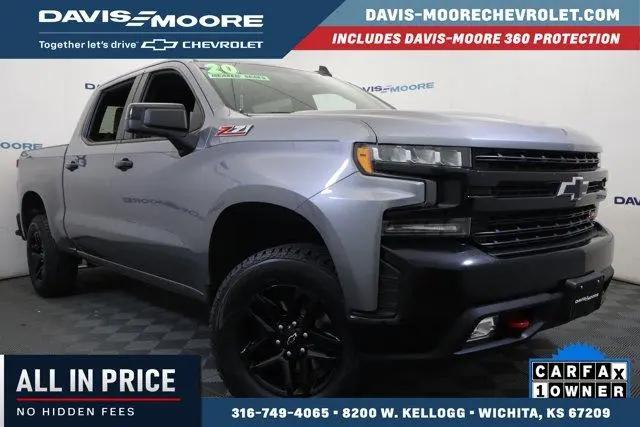 2020 Chevrolet Silverado 1500 4WD Crew Cab Short Bed LT Trail Boss for sale in Wichita, KS