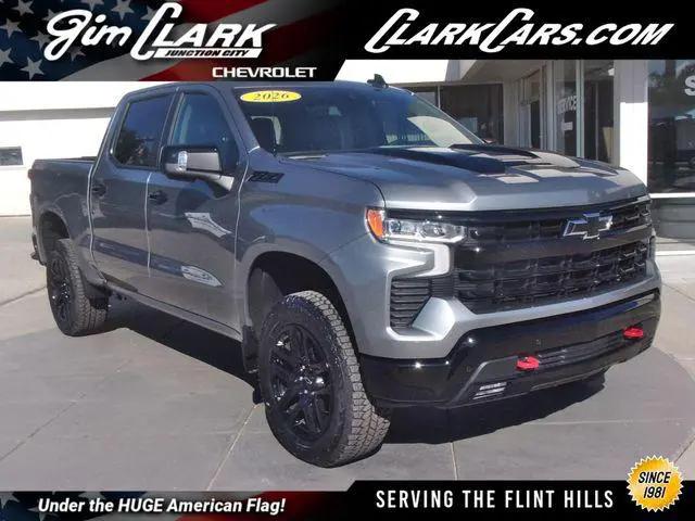 2026 Chevrolet Silverado 1500 4WD Crew Cab Short Bed LT Trail Boss for sale in Junction City, KS