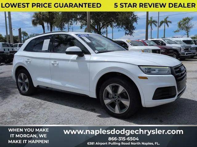 2020 Audi Q5 Titanium Premium 45 TFSI quattro S tronic for sale in Naples, FL