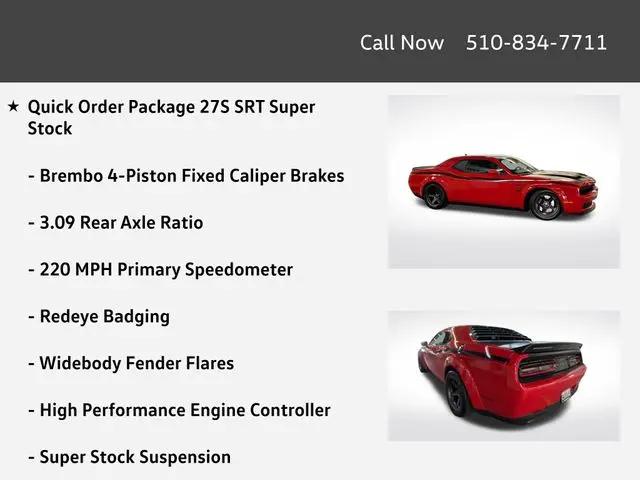 2021 Dodge Challenger SRT Super Stock