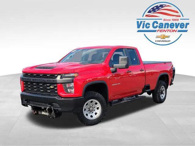 2020 Chevrolet Silverado 3500HD 4WD Double Cab Long Bed WT for sale in Fenton, MI
