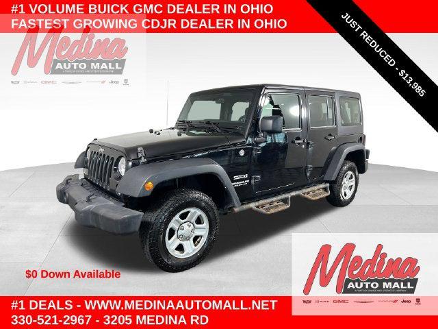 2014 Jeep Wrangler Unlimited Sport for sale in Medina, OH