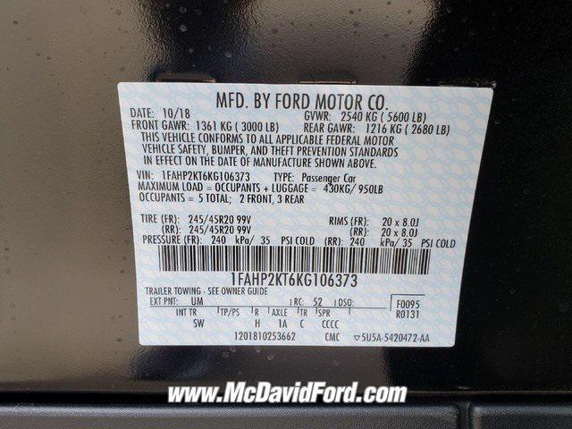 2019 Ford Taurus SHO