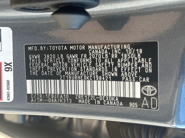 2019 Toyota Corolla L
