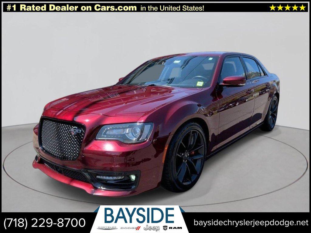 Velvet Red Pearlcoat 2023 Chrysler 300 Sedan Rear-Wheel Drive Automatic