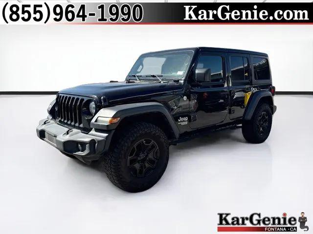 2020 Jeep Wrangler Sport S 4x4 for sale in Fontana, CA